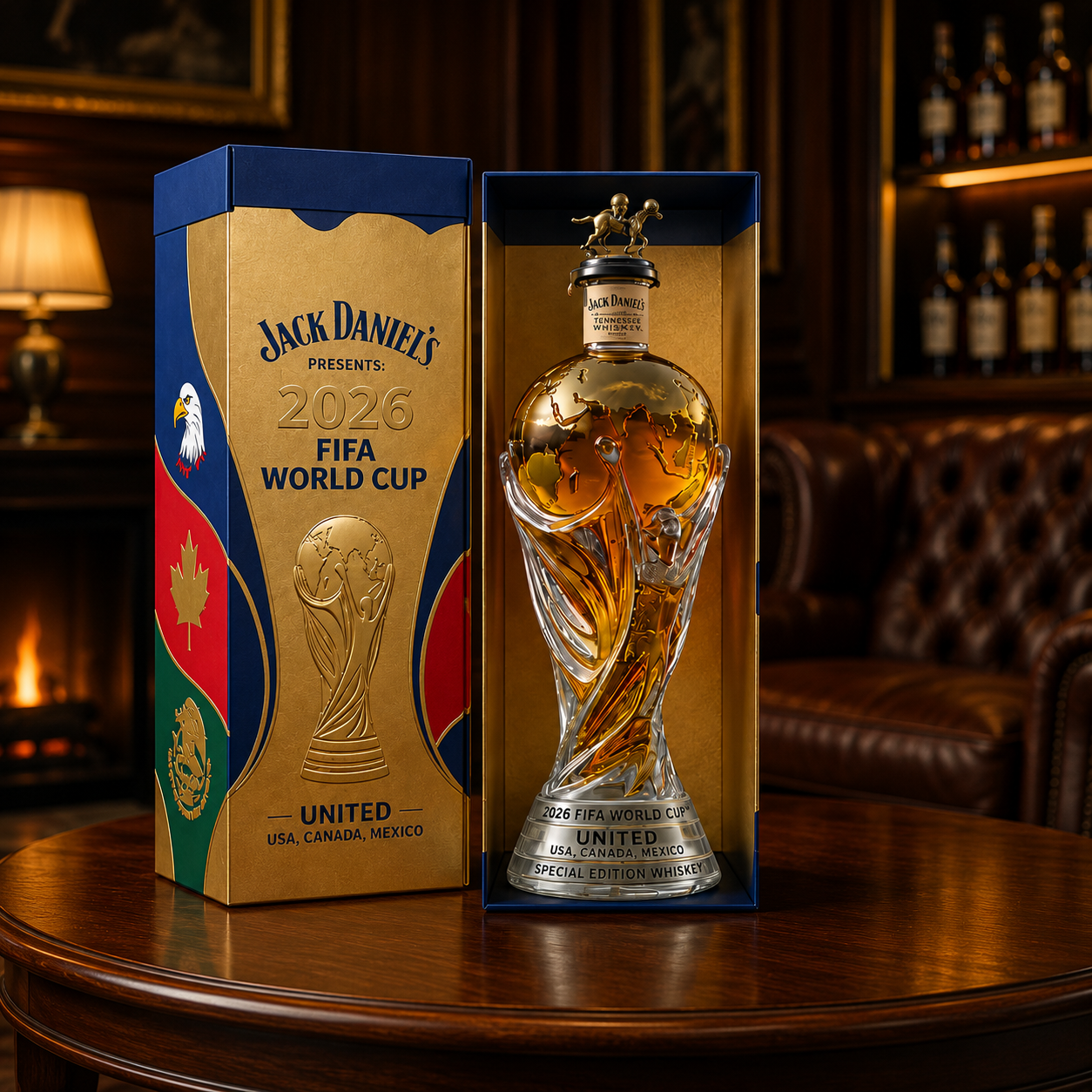 2026 World Cup Edition - Whisky Decanter